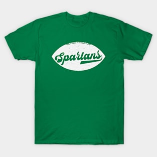 Retro Spartans Football T-Shirt